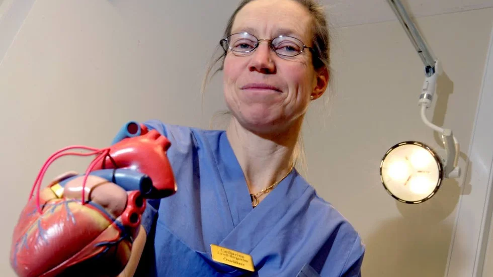 Catharina Lysell Bergström är chef för chef för internmedicin på Piteå sjukhus. Bedömer att köerna kommer att öka när patientflödet måste begränsas under en period. (Arkiv)