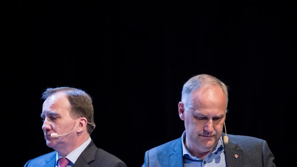 Enligt TT lutar det åt att V säger nej till Stefan Löfven och Socialdemokraterna.