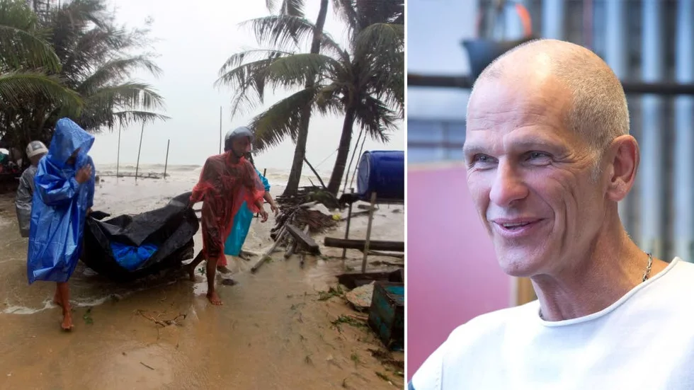 Stormen Pabuk drog in över Thailands södra kust. På natten mot lördag når den området kring turistorten Phuket där Christian Ericsson befinner sig.