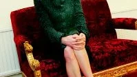 Engelskan Rosamund Pike är i Stockholm inför festivalvisningen av "Stolthet och fördom", klassikernas klassiker i brittisk kostymlitteratur.Foto: UIP