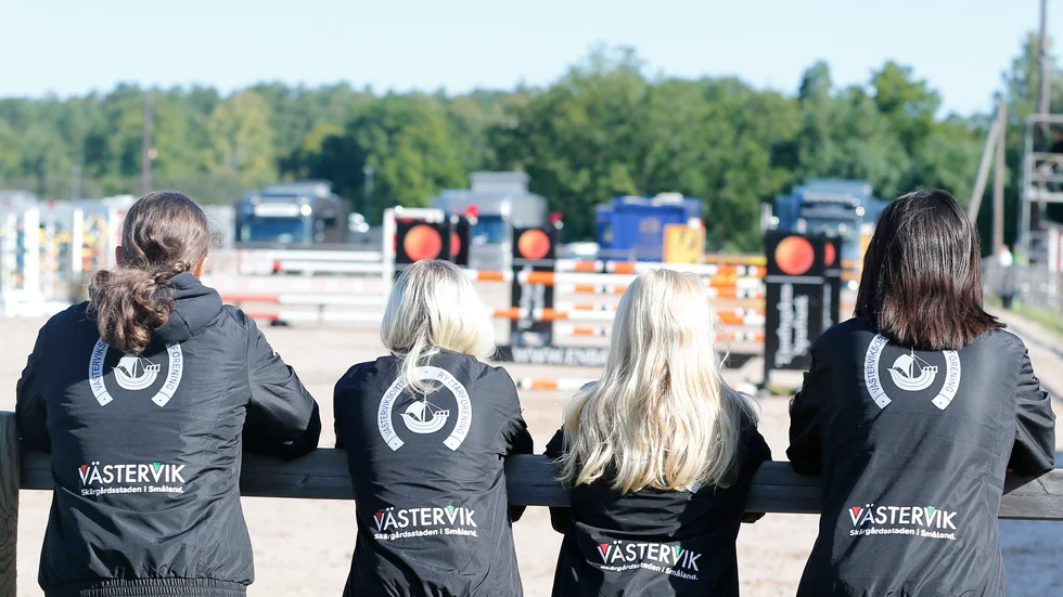Västerviksortens Ryttarförening står i helgen värd för tävlingarna i elit och division 1.