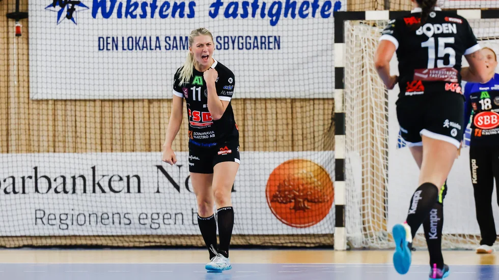 Sara Nordström och Boden Handboll är ute på en lång turné. 
