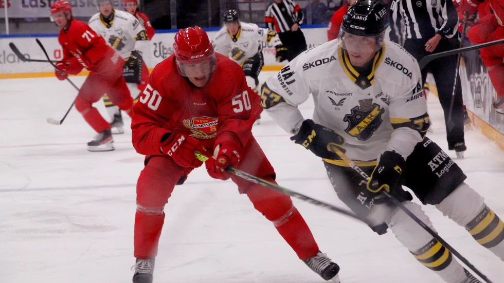 Georgs Golovkovs var en av Almtunas målskyttar i genrepet mot AIK.