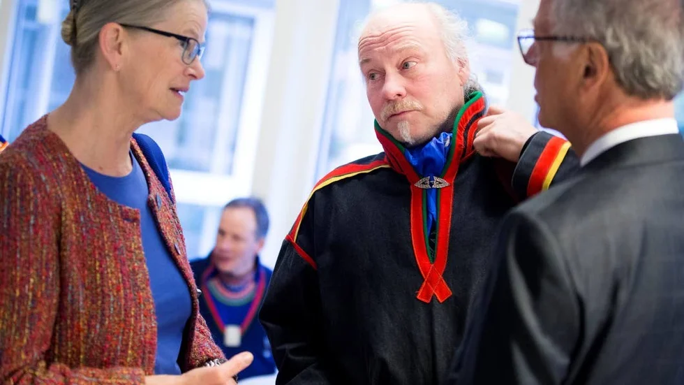 I hovrätten. I februari 2016 vann Girjas sameby i tingsrätten men staten överklagade till hovrätten. Nu återstår uppspelning av muntlig bevisning utan parter närvarande och sedan statens och sambyns pläderingar.