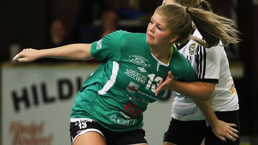 Målbäst. Moa Mohlin gjorde sex mål när Bodens BK slog Hörnösand.