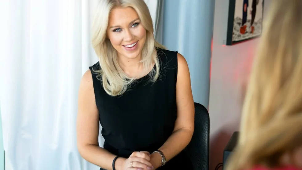 Tips. Isabella Löwengrip delade med sig av sina entreprenörstips under Luleåbesöket.