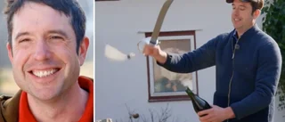 Se tv-bonden öppna champagne – med svärd • Dejtar all-in i nya säsongen • ”När man hittar rätt så är det nog som en frontalkrock”