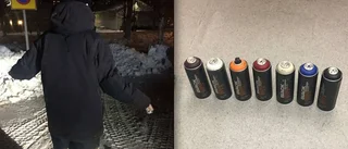 Här togs tågklottraren på bar gärning