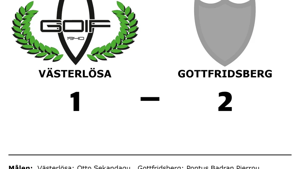 Västerlösa GoIF förlorade mot LBK Gottfridsberg