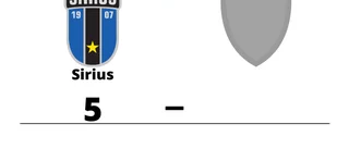 Seger för Sirius hemma mot Umeå FC Akademi
