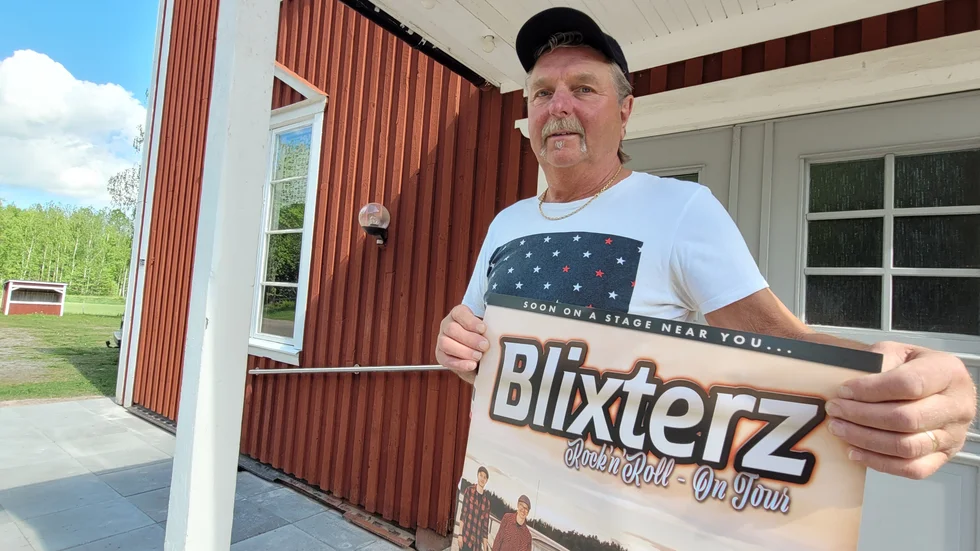 Ordförande Gerry Nyman ser fram emot att Blixterz kommer till Blackstad. 