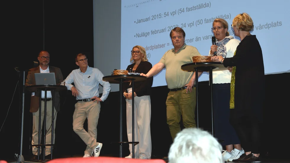 Ivo Savinc, Kjell Melander, Linda Frohm, Ulf Bergman (divisionschef region Norrbotten), Karin Jonsson och Maria Almqvist.