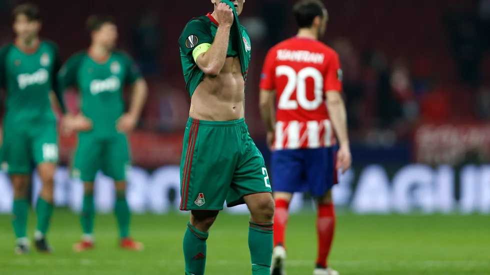 Igor Denisov spelade i bland annat Lokomotiv Moskva. Arkivbild.