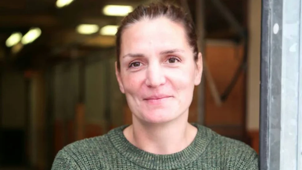 Veterinär Elin Prowse vid Evidensia Häst AB.