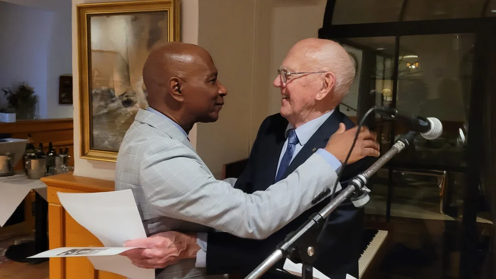Emilio Estrada och Gösta Lyttkens