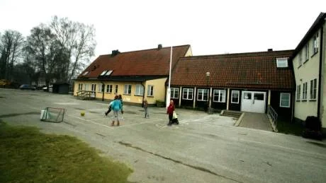 I När kämpar man fortfarande för att få behålla en skola i socknen.                                Foto: Bengan Zettergren/arkiv