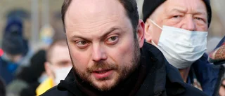Känd Putinkritiker gripen i Ryssland