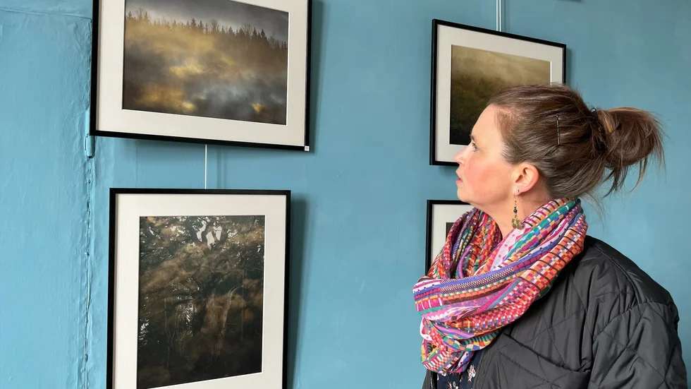 Karin Wijk har varit konstnär i cirka 15 år. Även om hon fotograferat andra motiv, är naturen återkommande.