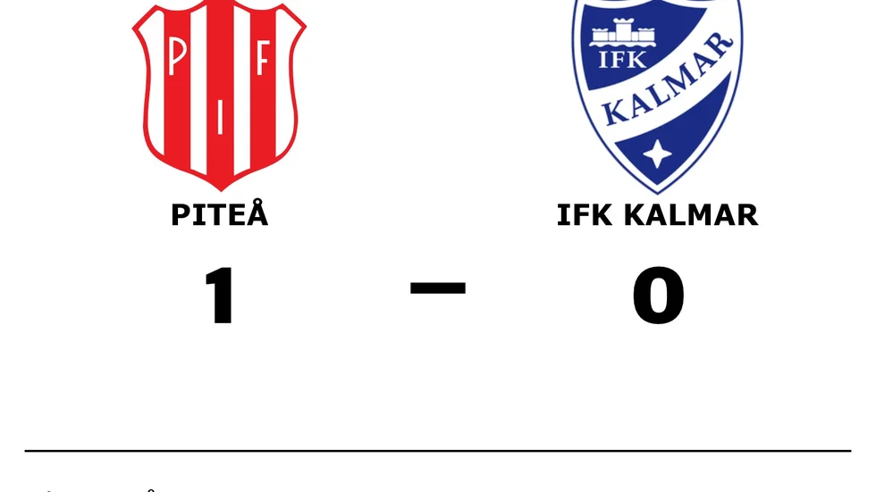 Piteå IF DFF vann mot IFK Kalmar