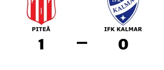 Hlin Eiriksdottir målskytt när Piteå sänkte IFK Kalmar