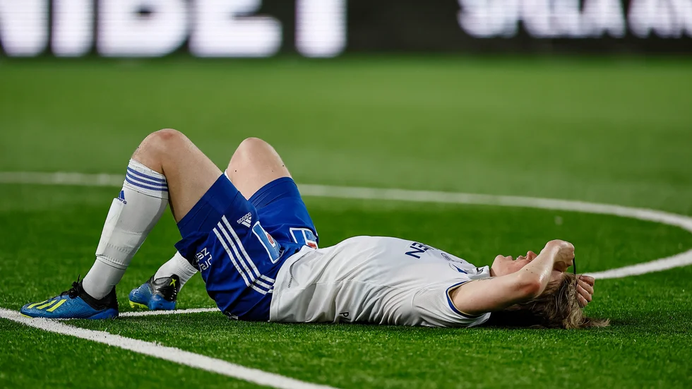 Daniel Eid deppar efter en ny match utan seger.
