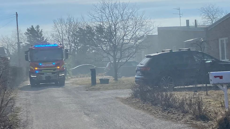 Brand förråd Sleipnergränd Eskilstuna