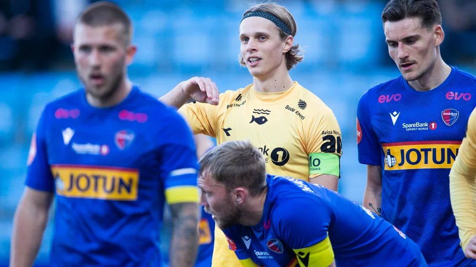 Bodø/Glimts Ulrik Saltnes. Arkivbild.