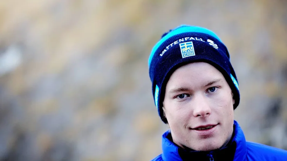 Missar. Kristoffer Jakobsen hade ett riktigt bra åk på gång, men ett flertal missar efter mellantiden tappade han placeringar och tid.