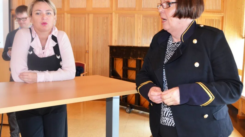 NÄSTA STEG. Anna-Lena Andersson och Maud Lundbäck (till höger) säger att nästa steg i AAG är att ta bort de delade turerna inom socialförvaltningens verksamheter.