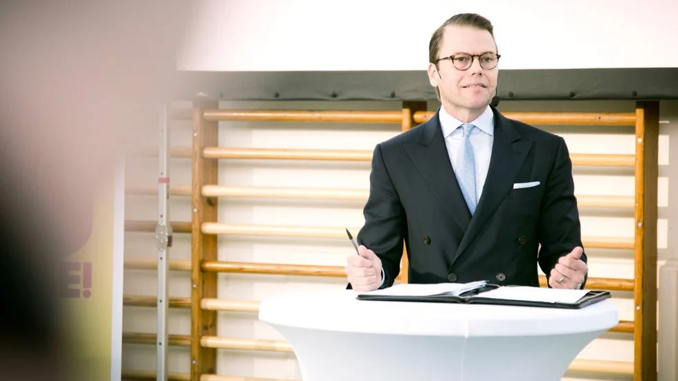 Prins Daniel under ett besök på Almedalsveckan 2016.