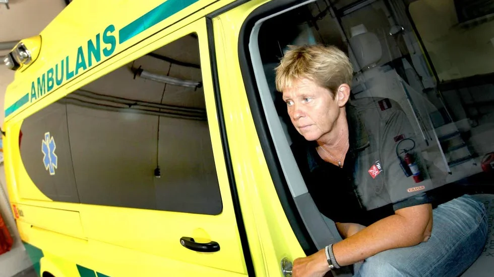 Cecilia Gustafsson, verksamhetschef Falck ambulans.