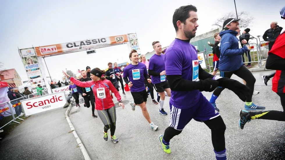 Loppet Classic Running i Visby 2016.