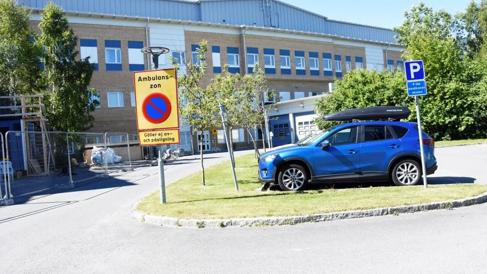 Trångt. Ombyggnationen av akuten har försämrat möjligheterna till parkering ännu sämre.