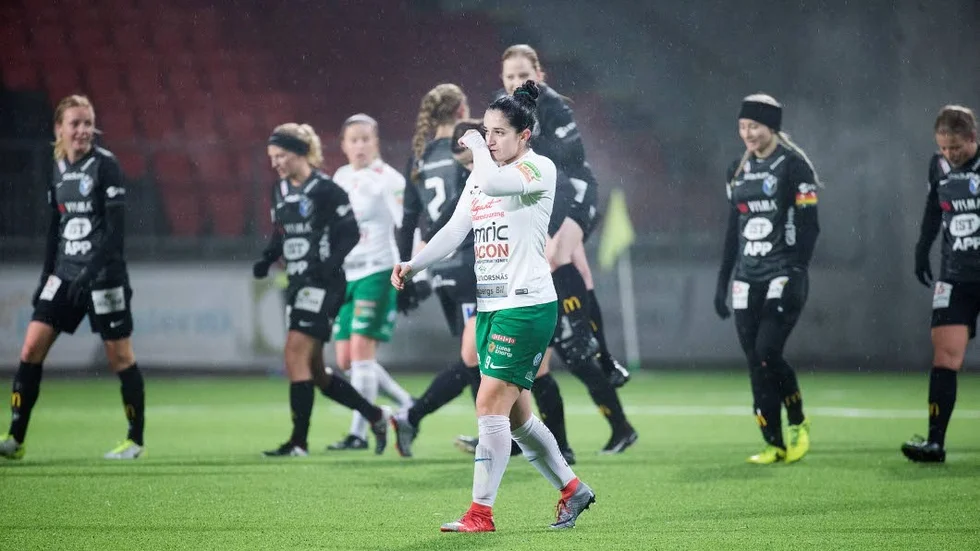 Tungt. Assi åkte på en tung förlust mot Växjö under söndagen. Det betyder att den allsvenska drömmen nu är över.