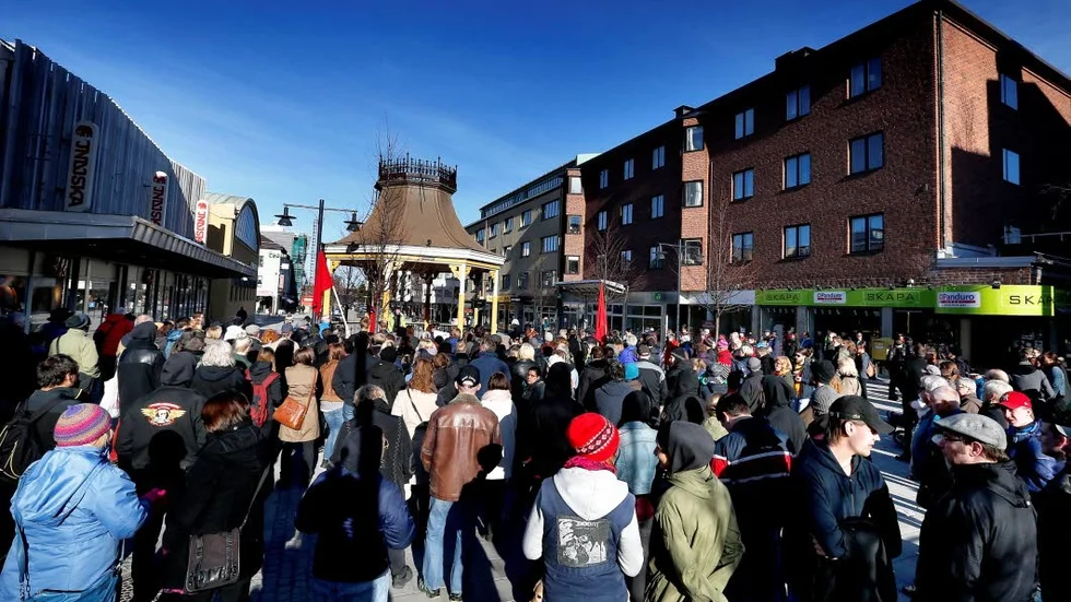 Genrebild. Under onsdag kommer organisationerna Ung i Sverige och låt oss leva att demonstrera vid Gula Paviljongen i Luleå mot utvisningen av Aghaner.