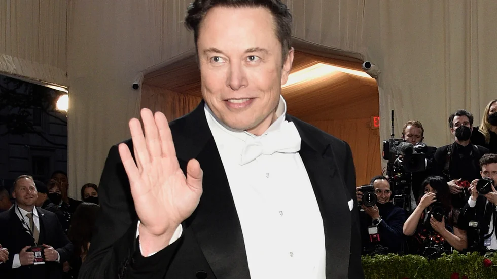 Elon Musk på en gala i New York den 2 maj.