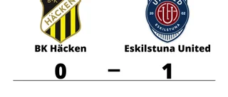 Eskilstuna United vann uddamålsseger mot BK Häcken