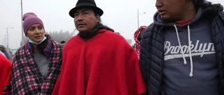 Protestledare gripen i Ecuador