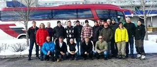 Nu är de på väg mot Sälen