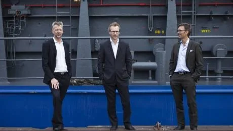 Wisby Tankers:
Från vänster, delägarna Jonas Engström,  Peter Rubinstein och Johan Markström.