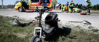Mopeder skadar många unga