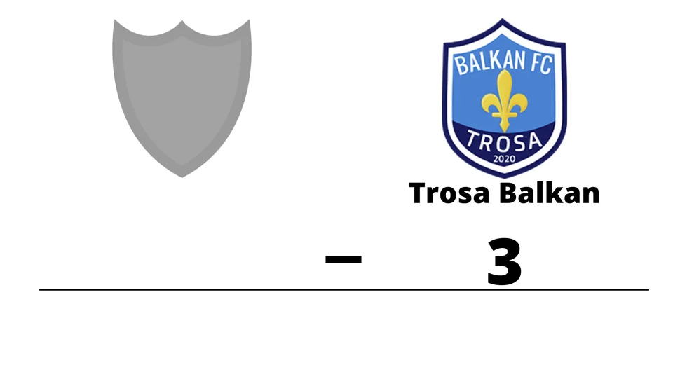 Nävekvarns GoIF förlorade mot Trosa Balkan FC