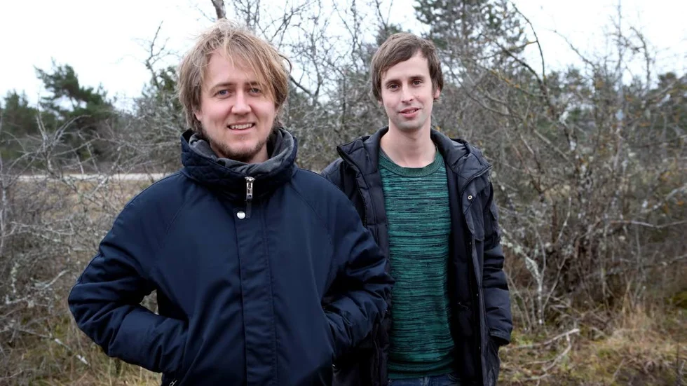 Jakob Larsson och Johannes Hallbom.