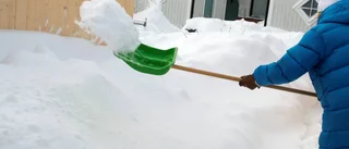 Mer snö väntas – och så mycket har fallit