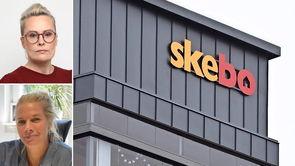 Johannah Malmin (överst) har förhandlat för Hyresgästföreningen och Anna Ersson är marknadschef på Skebo. 