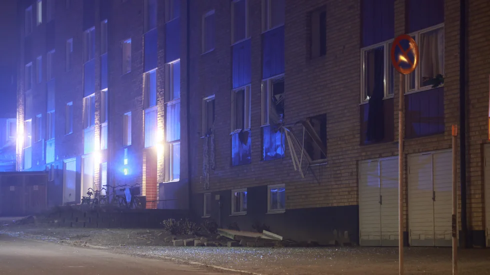 En man har åtalats för den explosion som inträffade natten mot 7 mars i Linköping i år.Arkivbild.