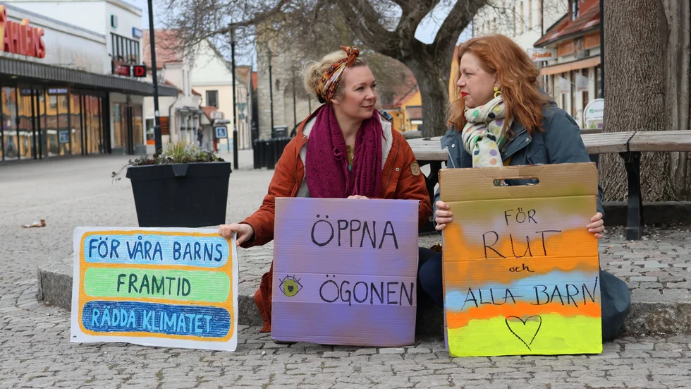 På lördag håller Rebellmammorna Gotland en manifestation för klimatet i Visby.
