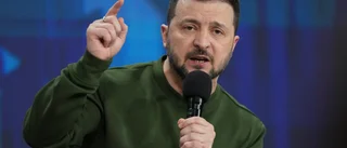 Zelenskyj sågar Trumps förslag: "Primitiv idé"