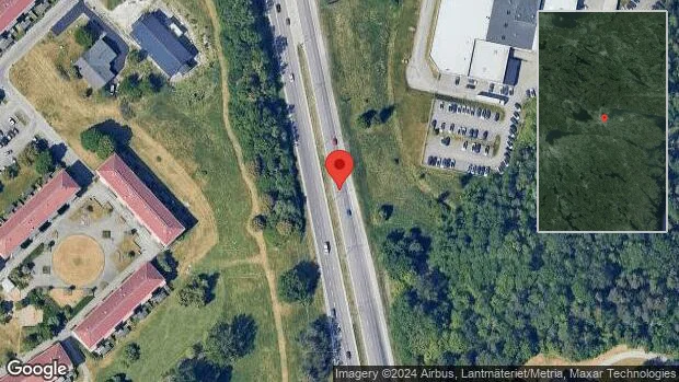 Trafikolycka med flera fordon på E22