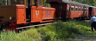 Olycka på smalspåret utanför Hultsfred
